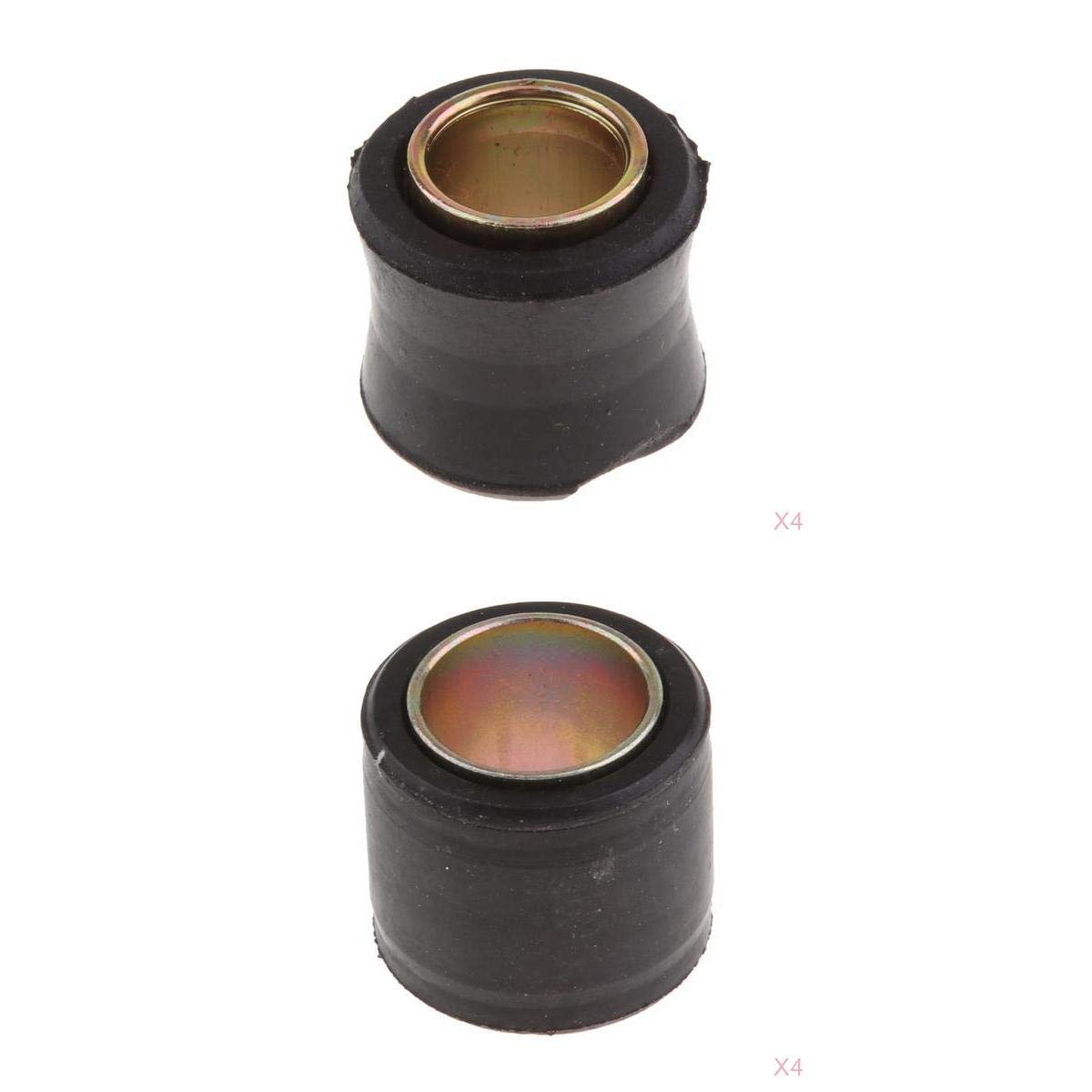 CALANDIS 8pcs Motorcycle Shock Absorber Suspension Bushing Rubber Bush 12mm 14mm | Shocks-image-12