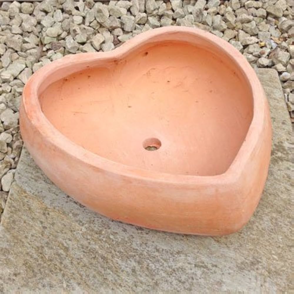 Amazon | ベトナム鉢 ハートポット ハート型のおしゃれな植木鉢 Amazon | ベトナム鉢 ハートポット ハート型のおしゃれな植木鉢