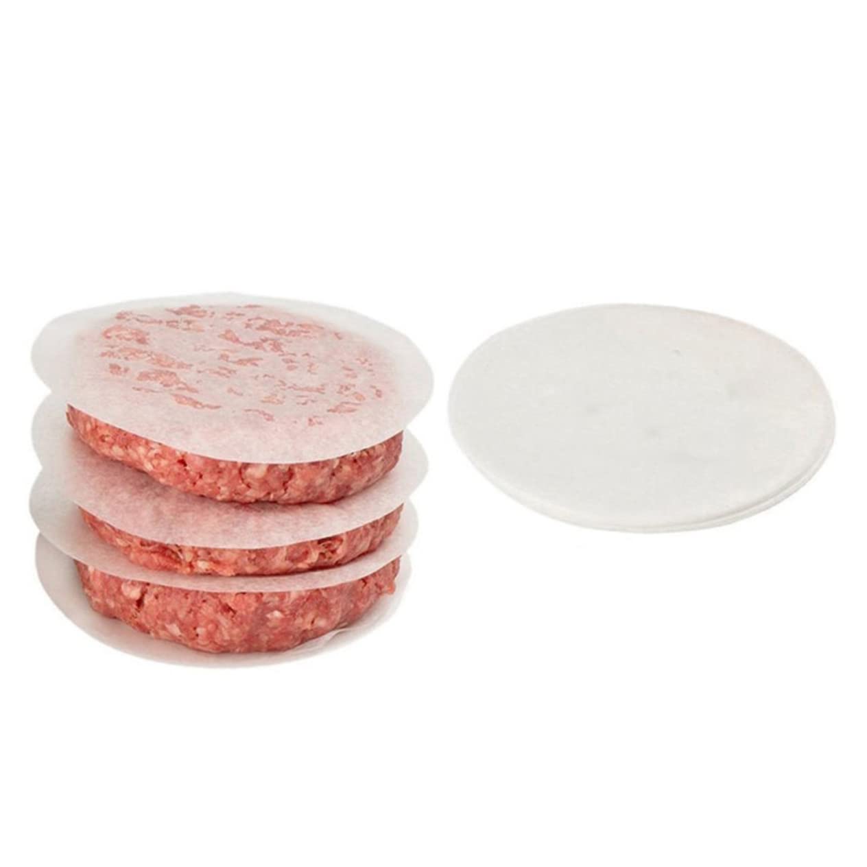 SOLUSTRE Greaseproof Silicone Paper Sheets 200pcs Cake Paper Pad Oil-free Cupcake Liners Party Supplies for Home Events