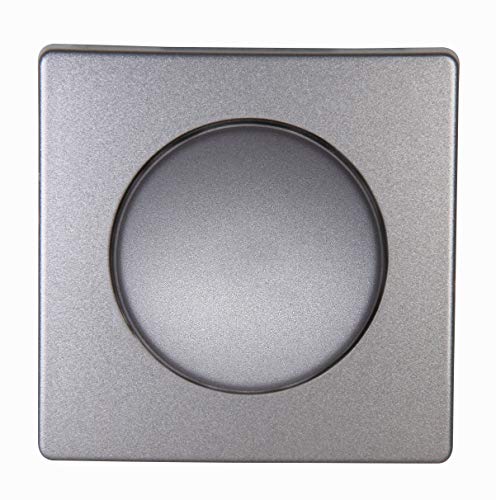Kopp 493343187 Pressure change dimmer cover, Platinum, Abdeckung Druck-Wechsel
