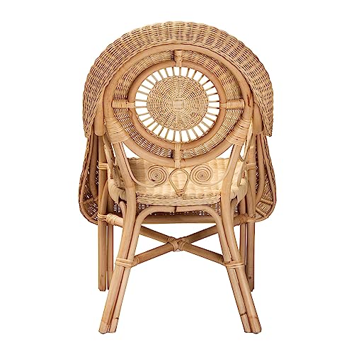 Sillón Natural Ratán Bohemio Moderno miniatura 6