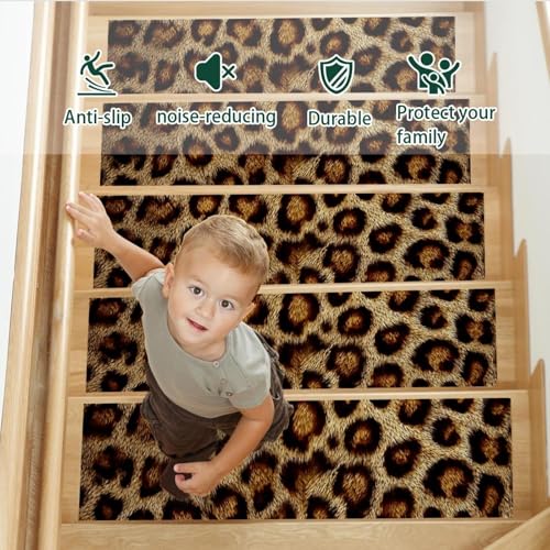 Tapis d'escalier antidérapants pour sécuriser les marches bois