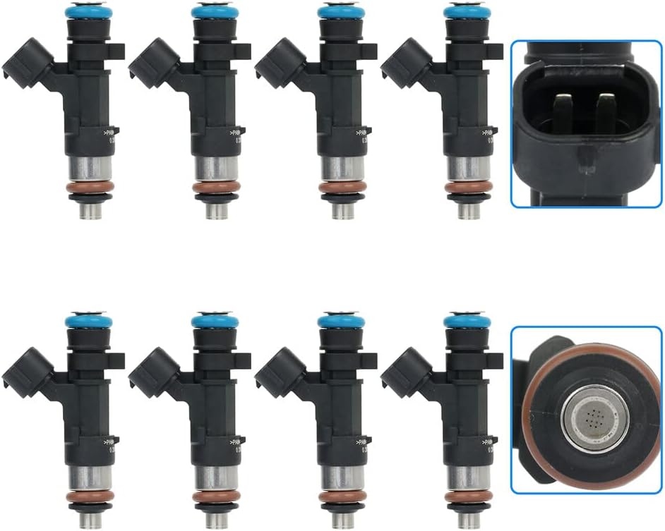 8Pcs 0280158007 12Holes Fuel Injectors Fit for Nissan for
