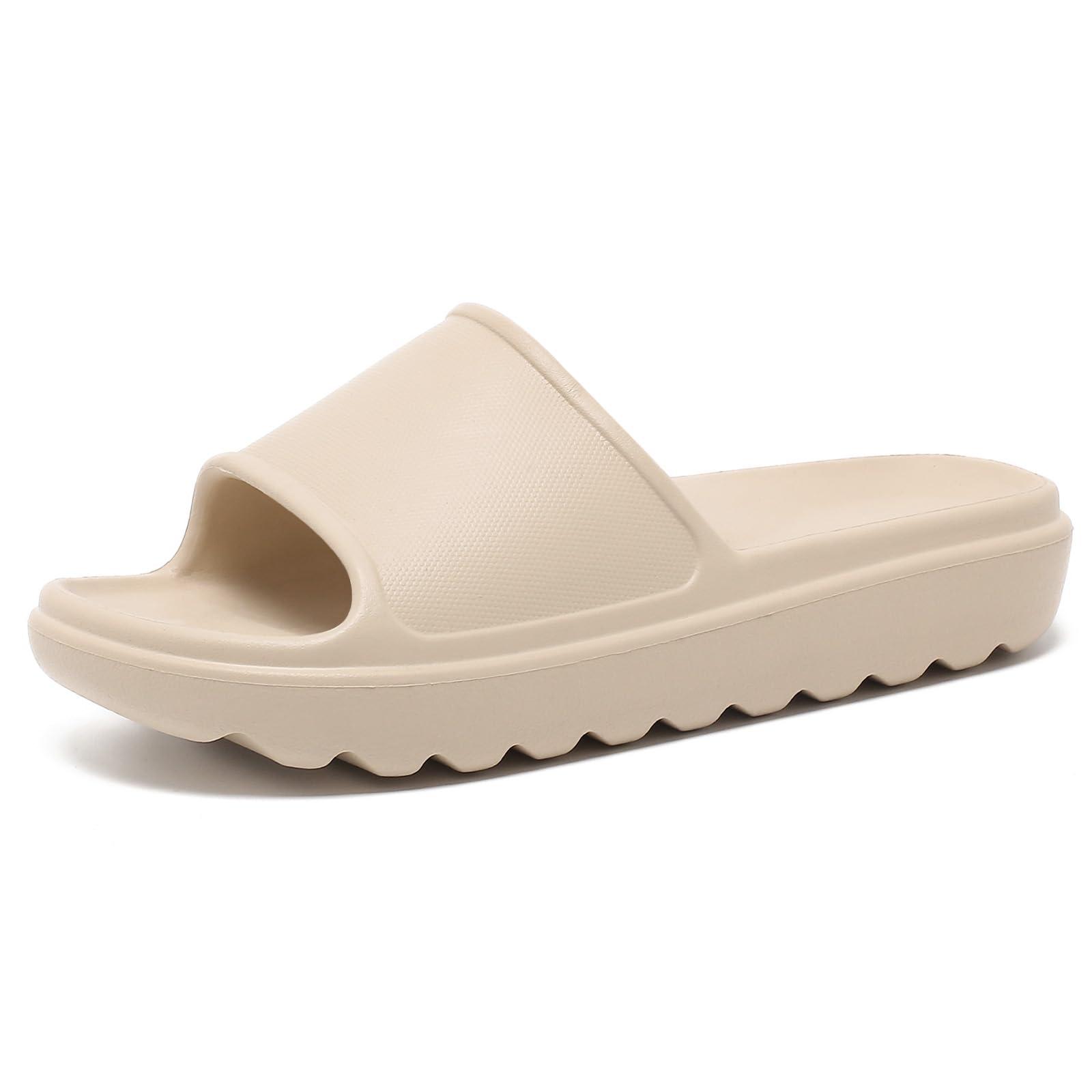 VIVASUN Badeschuhe Damen Herren Badelatschen Wasserdicht Schlappen Orthopädisch Slides Sandalen Rutschfest Badeschlappen
