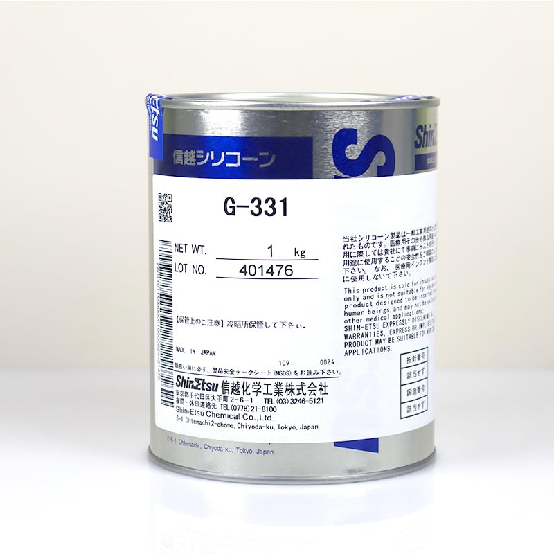 Shin-Etsu G-331 grasa para equipos fotográficos 1 kg | Lubricante de precisión para mecanismos y componentes ópticos