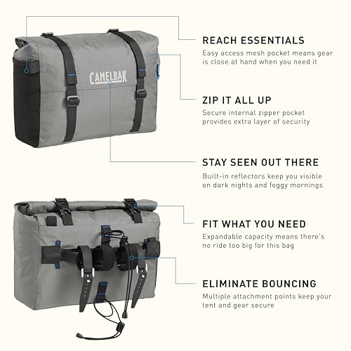 Bolsa de manillar Camelbak M.U.L.E. 12L para ampliar el espacio de carga 4