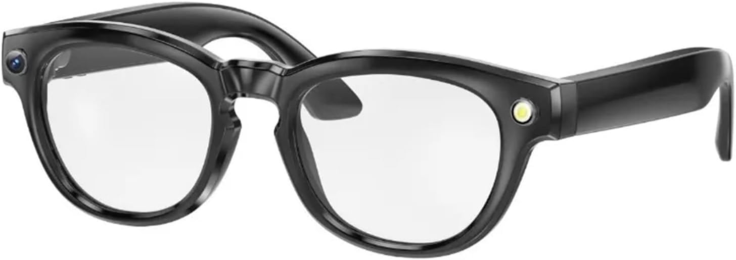 Compatible for AI Camera Smart Glasses GS380 with Bluetooth Audio Music Playback and Camera Recording Function