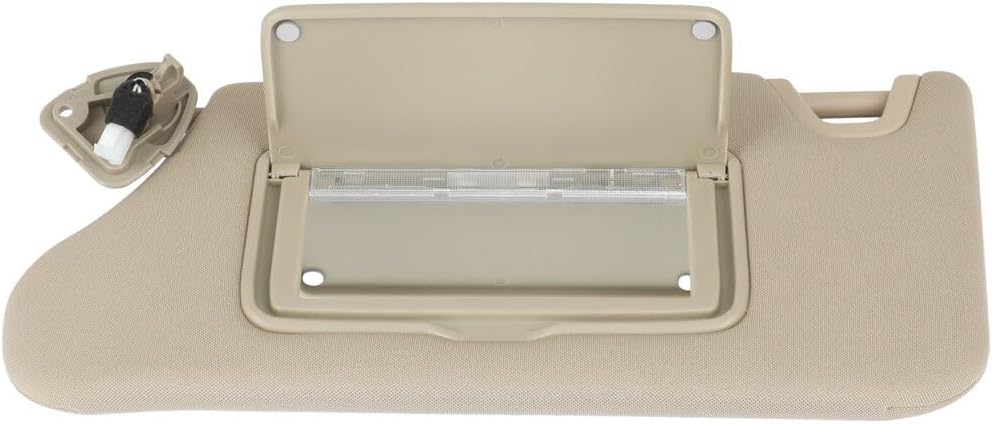 SCITOO Tan Left Driver Side Sun Visor Assembly fit for 2013 2014 2015 2016 2017 2018 for Nissan Altima with Sunroof