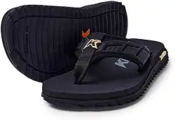 Chinelo Kenner Kivah Full Force Gold Preto