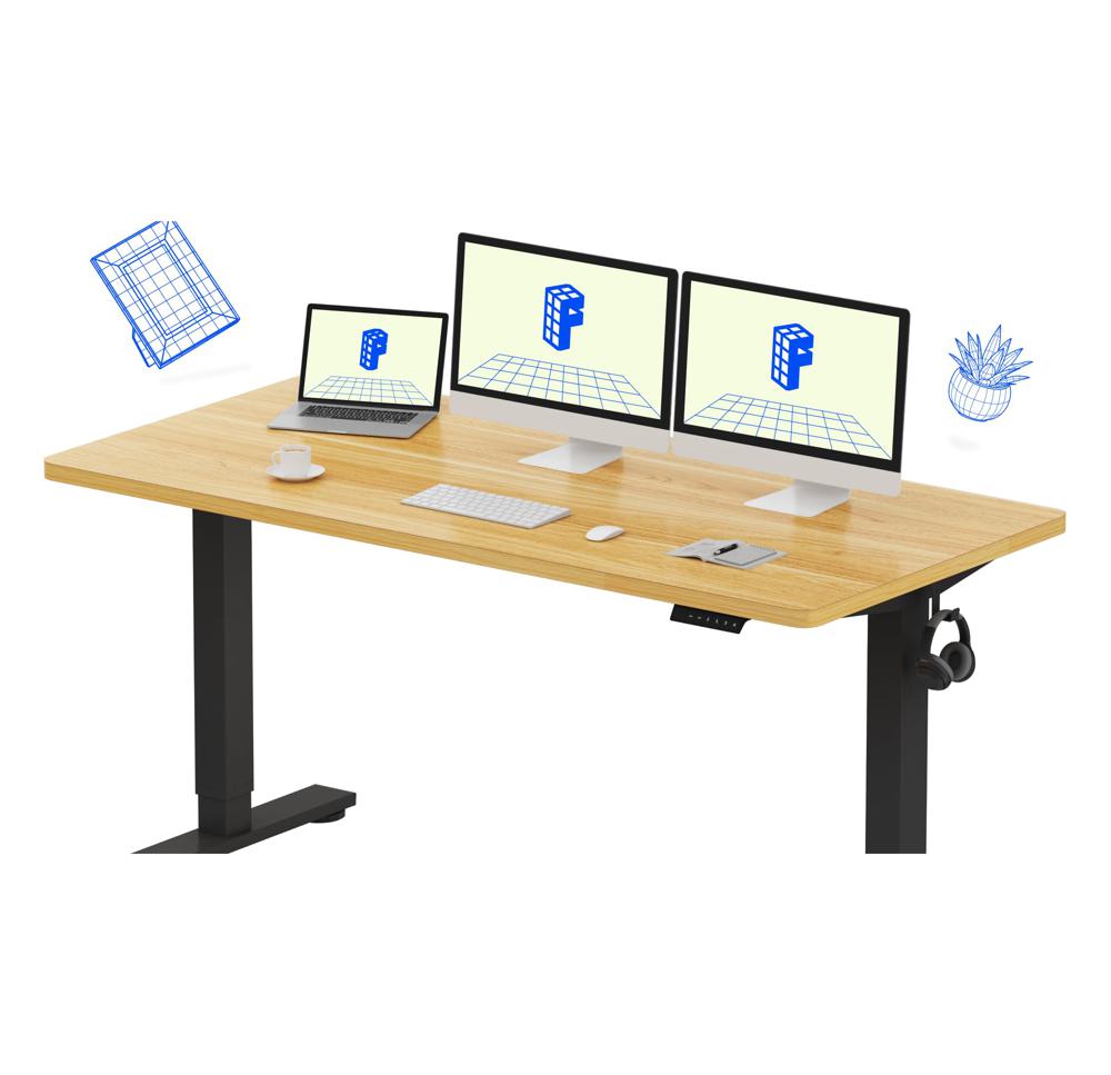 Amazon.com: FLEXISPOT EN1 One-Piece Standing Desk with 1-Inch