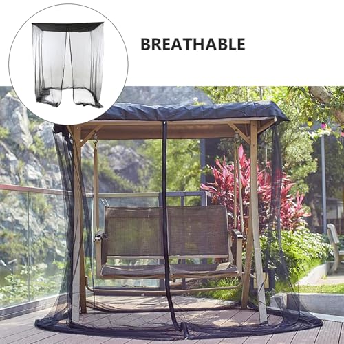 Moustiquaire pour hamac double Abaodam en maille fine durable - 8