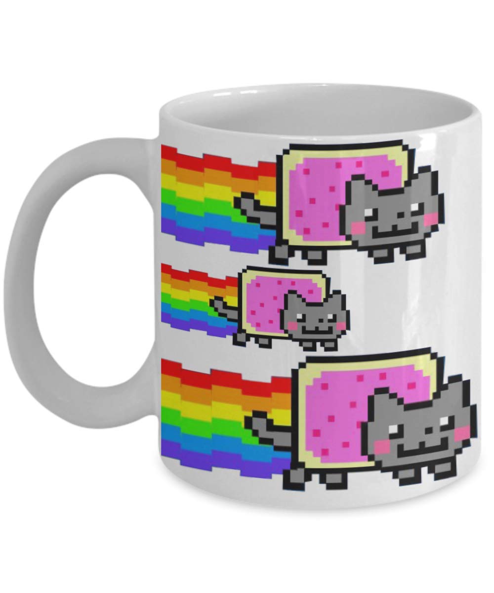 Buy Nyan CAT mug, meme mug, nyan cat, meme culture gift, funny meme
