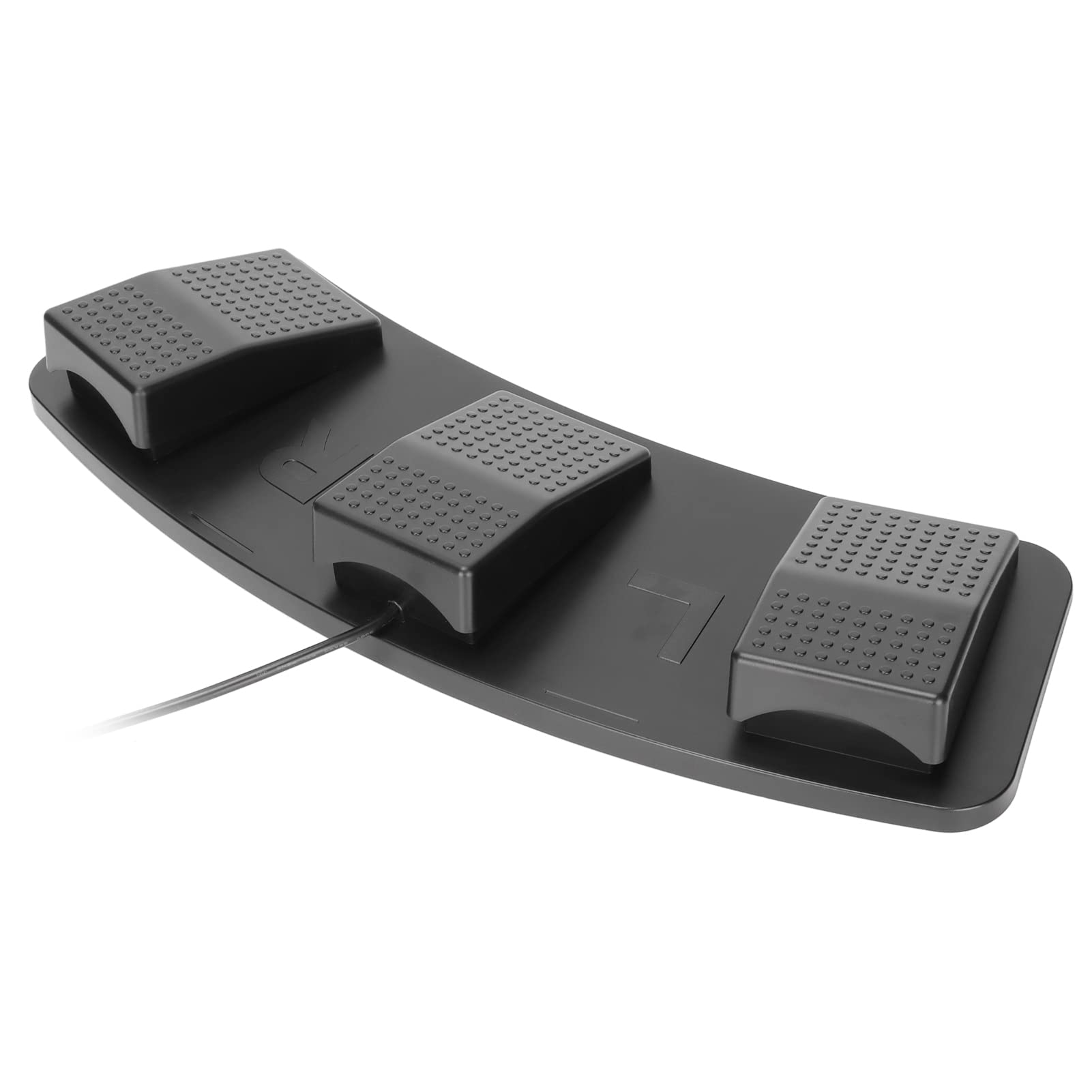 Eacam Pedal de Interruptor de Pie Triple USB Diseño Ergonómico Duradero para Control Instrumentos y Reproducción Multimedia Perfecto para Jugadores y Probadores 3 Unidades