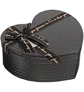 SHINEOFI Heart Shape Boxes Valentine's Day Cardboard Box Decorative Nesting Box Present Boxes Emp...