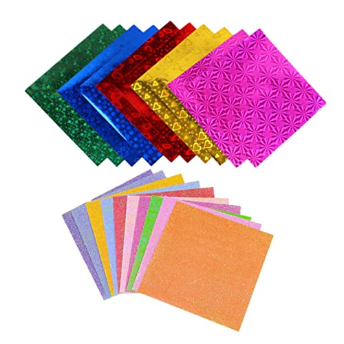 BETOOKY 100 Pçs Papel Colorido Origami Para Artes E Ofícios Para Papel Origami Para Papel Dobrável D