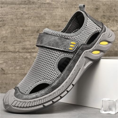Zapatos de verano tipo sandalias de malla hombre cómodos y transpirables 7