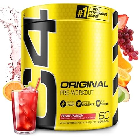 C4 Original Pre Workout Powder: Explosive Energy for Your Workouts Cover