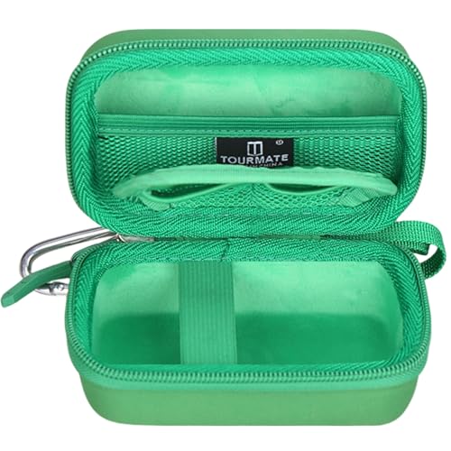 Estuche rígido Tourmate para cámara digital verde miniatura 2