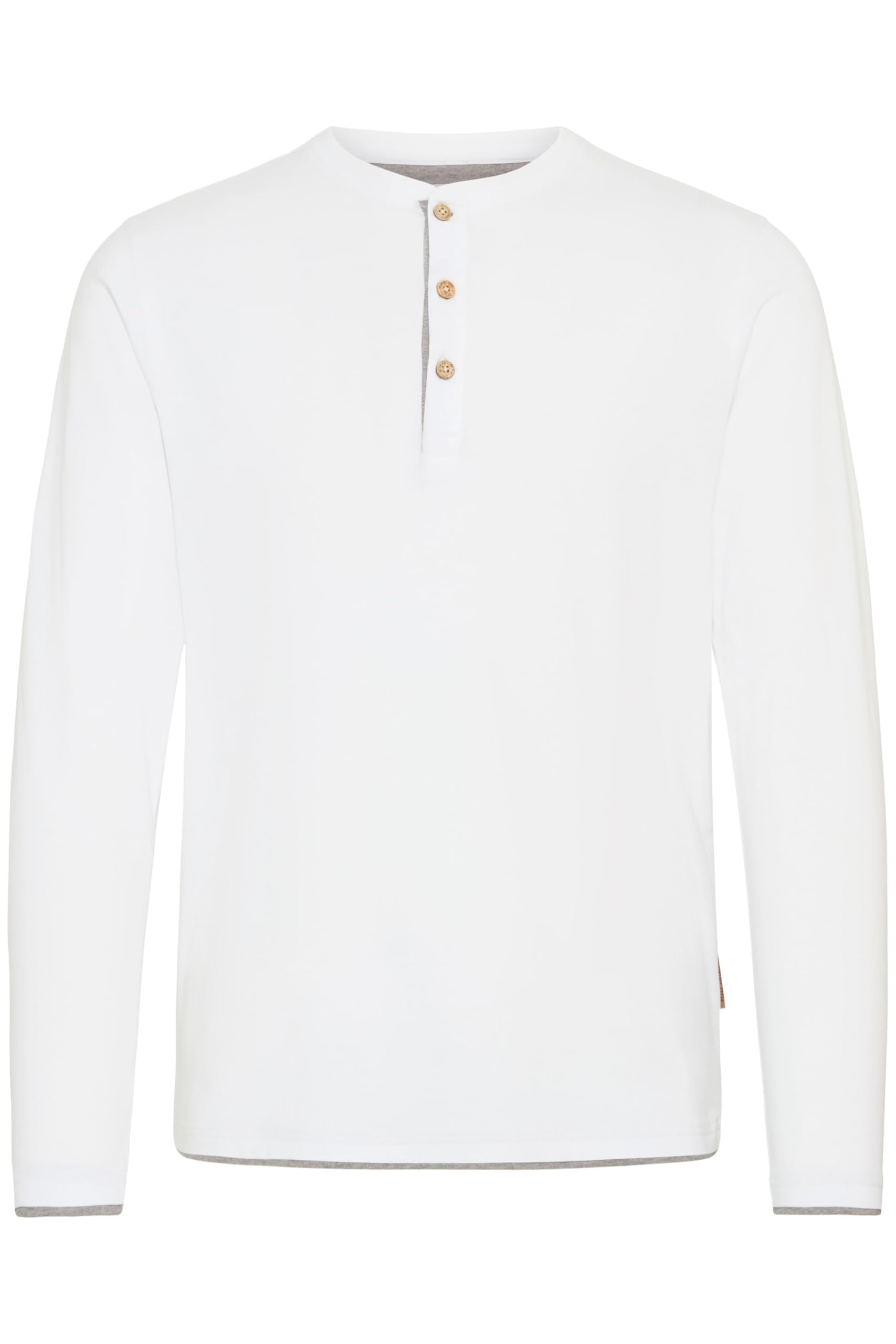 Indicode Men's Off-White (002) Gifford Longsleeve, Size:l, Colour: