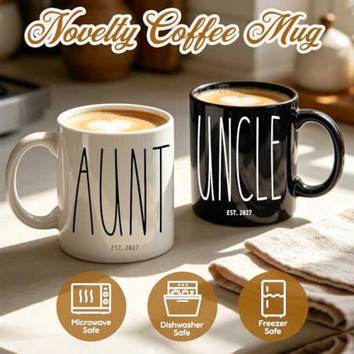 Set de mugs para anuncio de embarazo miniatura 3