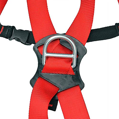 Kit de arnês de escalada com corda e mosquetões ao ar livre completo bsafety escalada árvore rapel a
