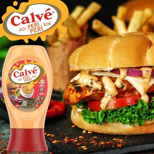 Calve Sos Acı Peri Peri Hafif Orta Acı 245 g - Görsel 6
