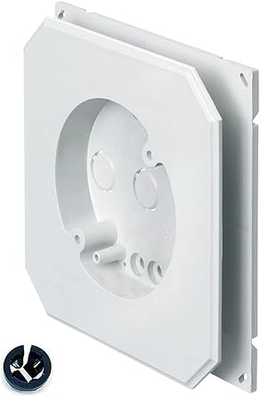 iMBAPrice 8141F-1 Non-Metallic Coating Mounting Block with Built-in Electric Box Universal Coating Mounting Block