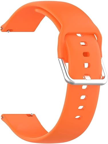 Miniatura 3 de ECSEM - Correa de reloj inteligente compatible con Popglory P22, correa de repuesto ajustable de silicona transpirable, correa deportiva para