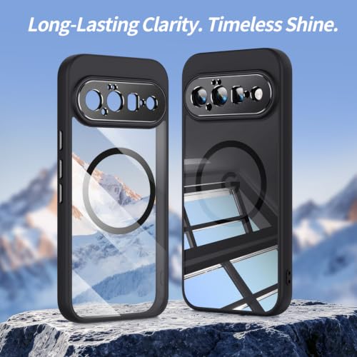 Image of Magnetic Case with Clear Back for Google Pixel 11, Fit for MagSafe