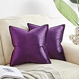 MATERIAL SUAVE: Estas fundas de cojines decorativos utilizan terciopelo 100% grado A. Muy suave y respetuoso con el medio ambiente, más cómodo y duradero, más agradable para la piel, lo que le da a tu habitación un aspecto lujoso.