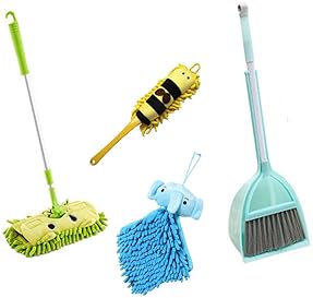 kids sweeping brush set