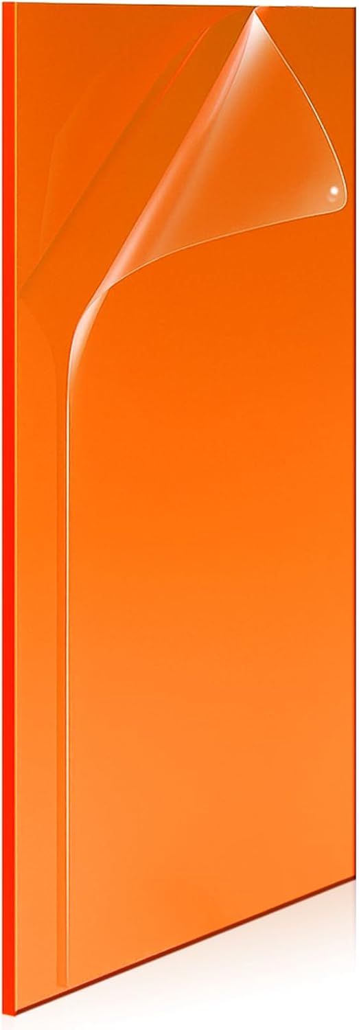 Kingdder Od6+ Laser Safety Shield, High Power Laser Protection Sheet for Infrared & Uv-visible Light, 12"x12"x0.2"