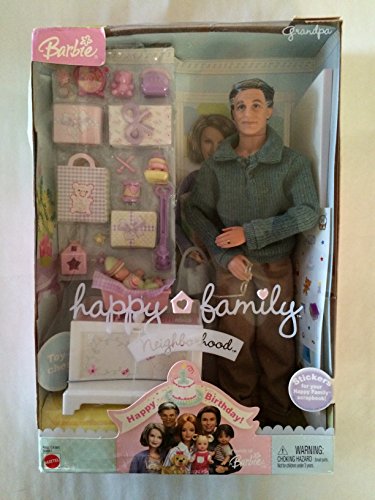 Muñeco Barbie Abuelo miniatura 1