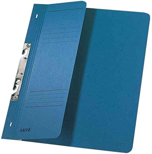 Produktbild LEITZ Einhakhefter 3744 Karton blau DIN A4, halber Deckel, 1 St.