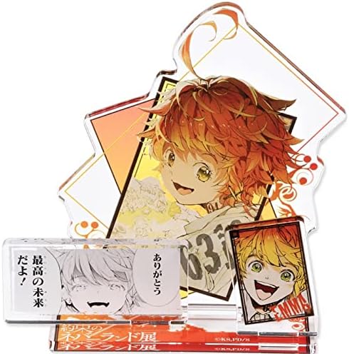 Amazon 約束のネバーランド アクリル 名場面 フィギュア エマ 約束のネバーランド原画展 限定 グッズ フィギュア ドール 通販