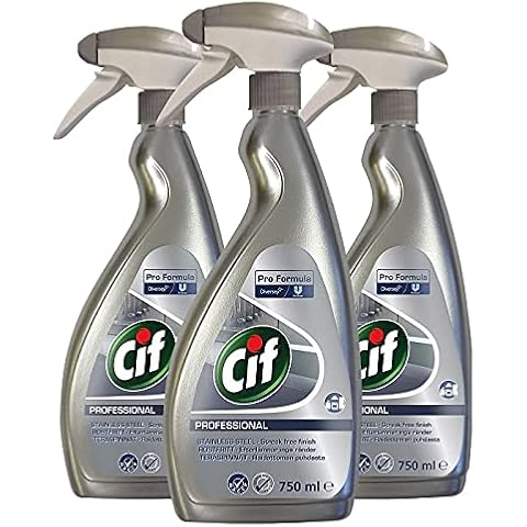 Cif Professional Streak-Free Stainless Steel Cleaner Cover