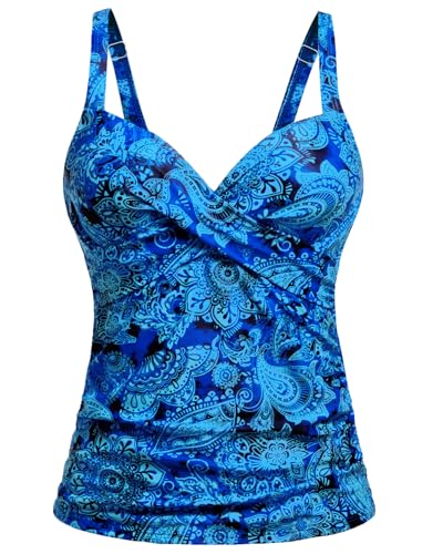 Women's Underwire Tankini Top Only - Push Up Swimsuit...