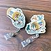 Cat Badge Reel Funny Nurse Cats Mom Lovers Retractable Clip Holder Happy Pills Booster Cute Nursing Vet Tech Technician Veterinary Pharmacy Mental Health RN Medical Worker Office Accessories Gifts