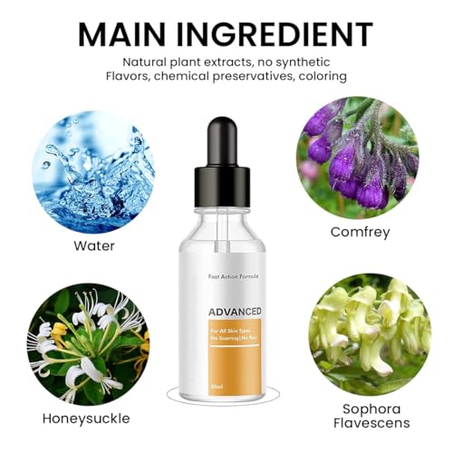 Image of Skin Tag & Mole Remover Serum - Quick-Acting Natural Formula for Face and Body - Simple to Use, 30ML