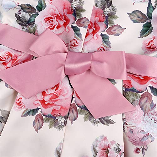 2T-9T Flower Girls Pageant Party Dresses Kids Special Occasion Floral Formal Dress4