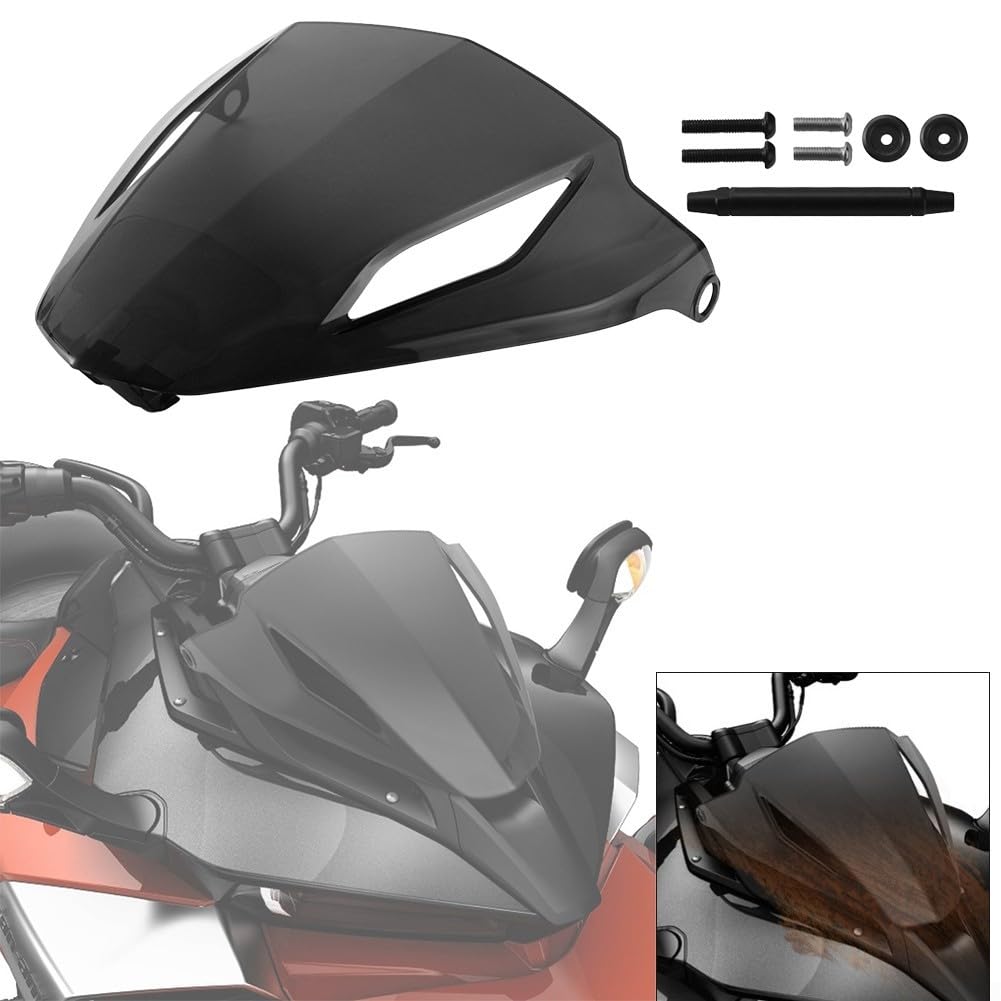 Deflector de parabrisas delantero en negro para Can-am Spyder F3 F3-s año 2015-2023, compatible con número OEM 219400531, material resistente