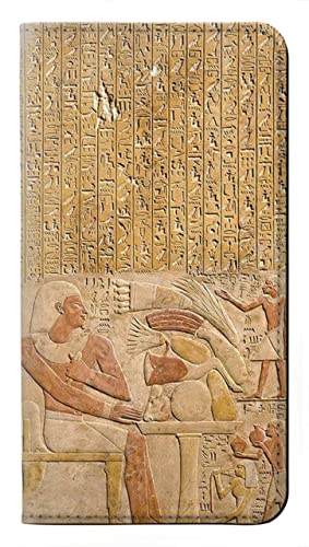 Étui Mentuhotep pour Samsung Galaxy A36 en cuir au design égyptien antique