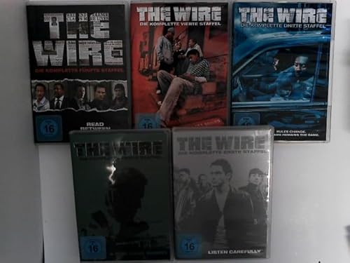 Konvolut:The Wire: Die komplette Serie. Staffel 1 bis 5 für 34,00 EUR bei amazon.de Bild: Konvolut:The Wire: Die komplette Serie. Staffel 1 bis 5 für 34,00 EUR bei amazon.de