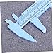 Homoyoyo 4pcs Mini Caliper Metric Plastic Measuring Tool for Precise Step Depth Measurements Lightweight Convenient for Industrial Personal Use