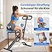 MERACH 2 IN 1 Kniebeugen Rudergerät Faltbare Kniebeugenmaschine, Glute Machine für den Gesäß, Bein und Core Training, 10Min Aufbau für Zuhause und Fitnessstudio, Max 160 KG