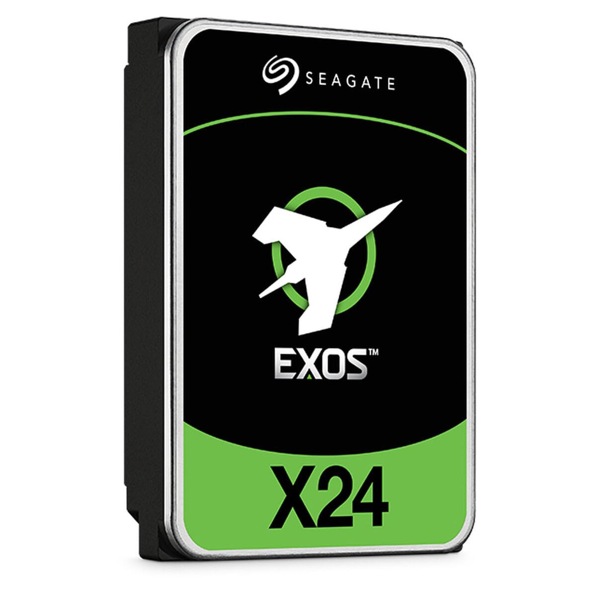 Seagate Exos X24 Enterprise Class 12TB interne Festplatte HDD, SATA CMR, 3.5 Zoll (ST12000NM002H)