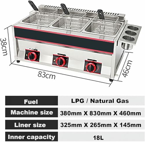 Friteuse à gaz en acier inoxydable robuste et performante - 7