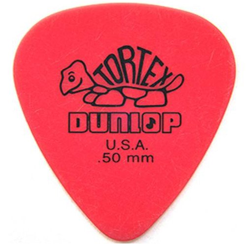 Jim Dunlop Tortex standard plettri 0.50 mm (confezione da 6)