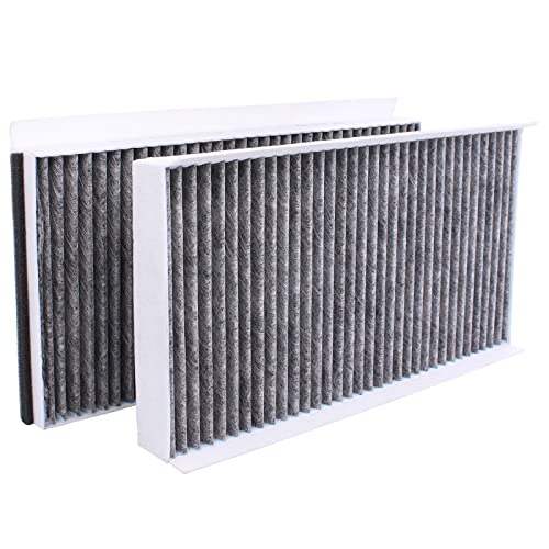 HouYeen 2PCS Active Carbon Cabin Air Filter for 5 6 Series E60 E61 E63 E64 635d 523i 528i 540i 545i 550i 630i 645ci M5 M6 64319171858