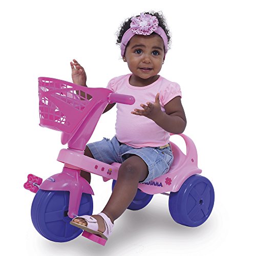 Triciclo Fadinha Xalingo Rosa